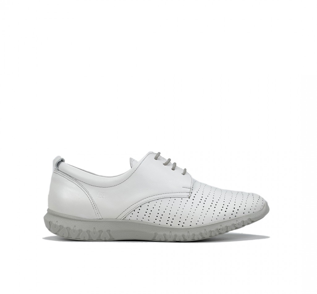 SILVER D8230 White Sneakers