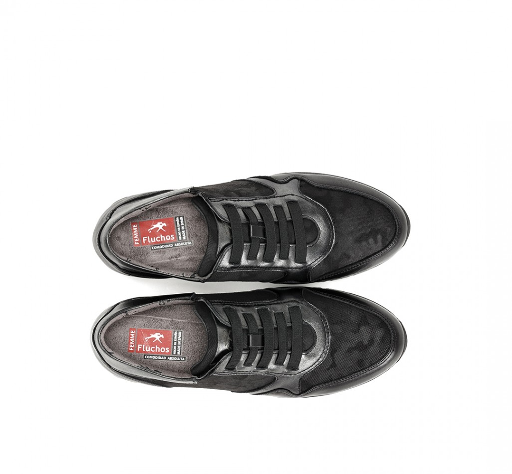 MERYL F1623 Black Sneakers