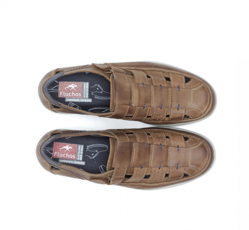 SUMATRA F0105 Brauner Sandale