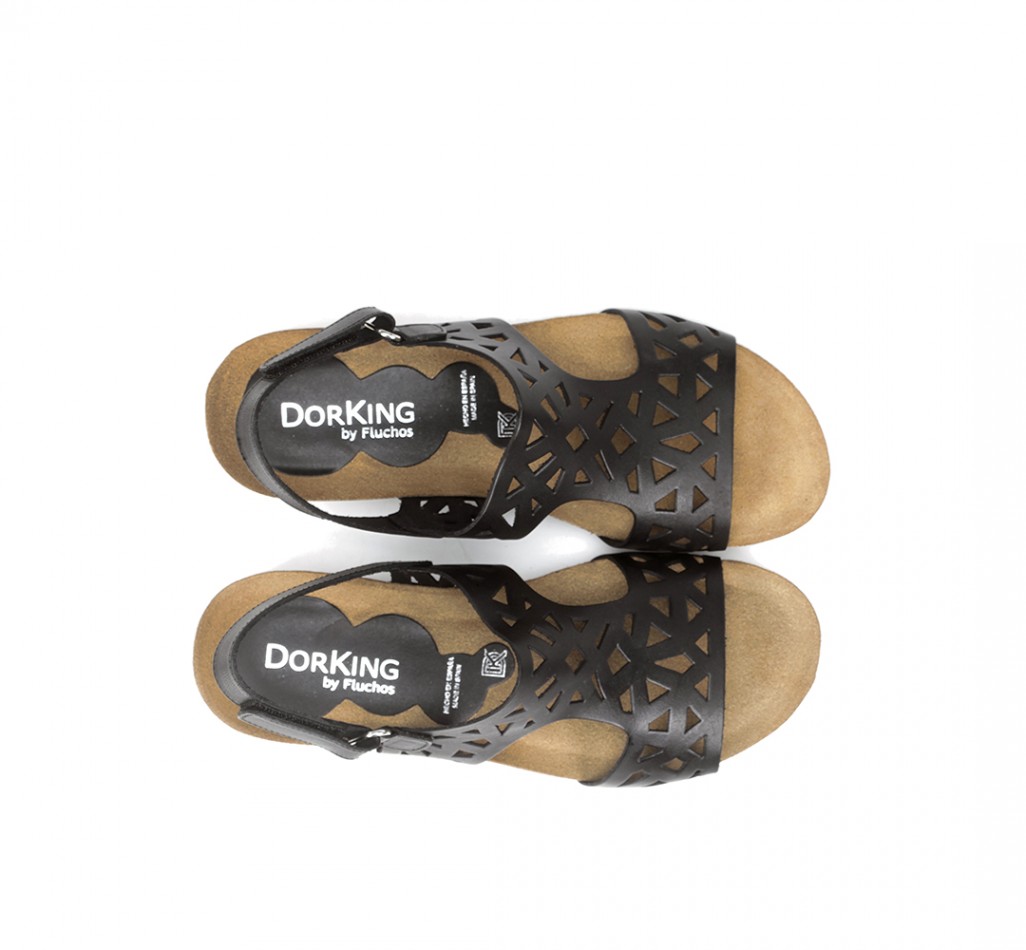 SUMMER D8156 Sandale Noire
