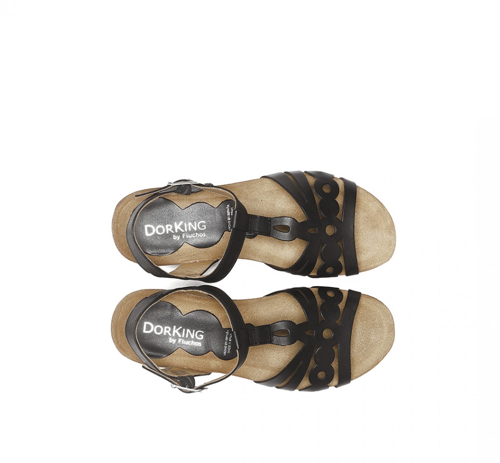SUMMER D8158 Black Sandal