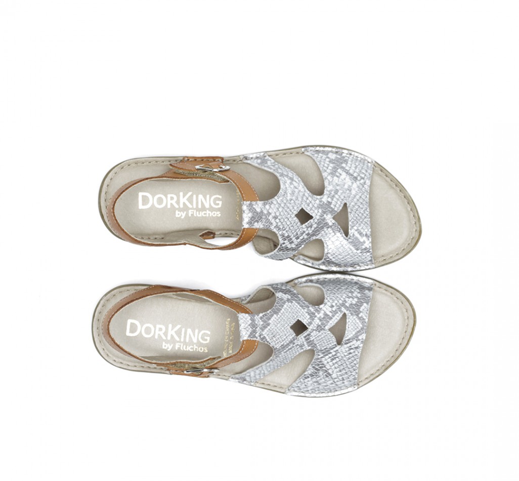 ODA D8188 Grey Sandal