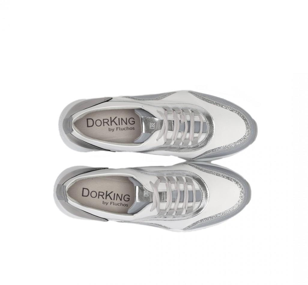 COCOA D8209 White Sneakers