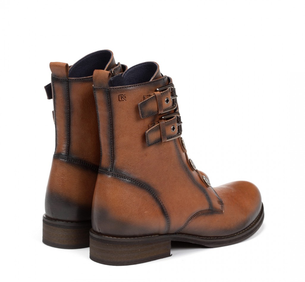 VERA D8070 Brown Ankle Boot