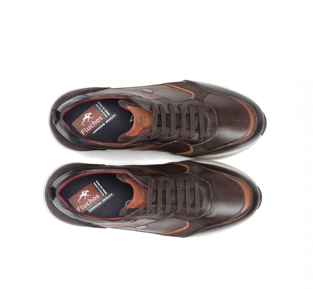 EMORY F1032 Brown Sneakers