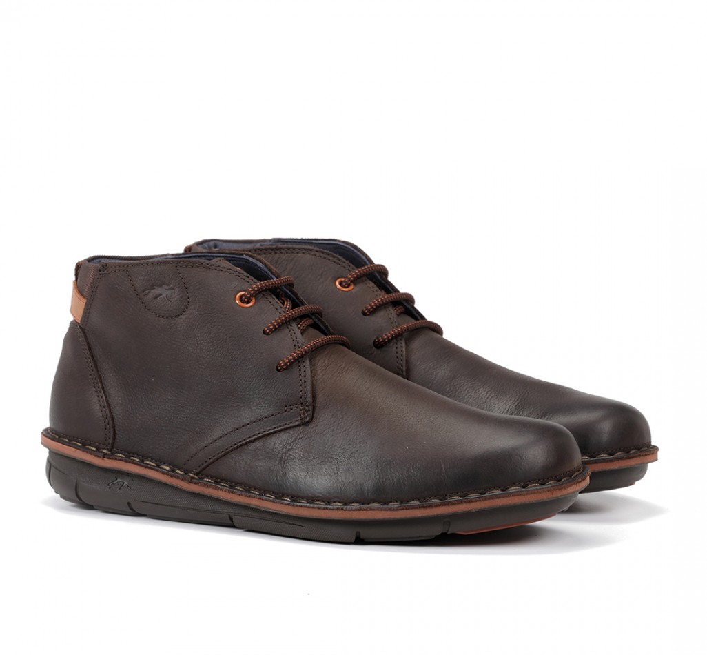 ALFA F0701 Brown Ankle Boot