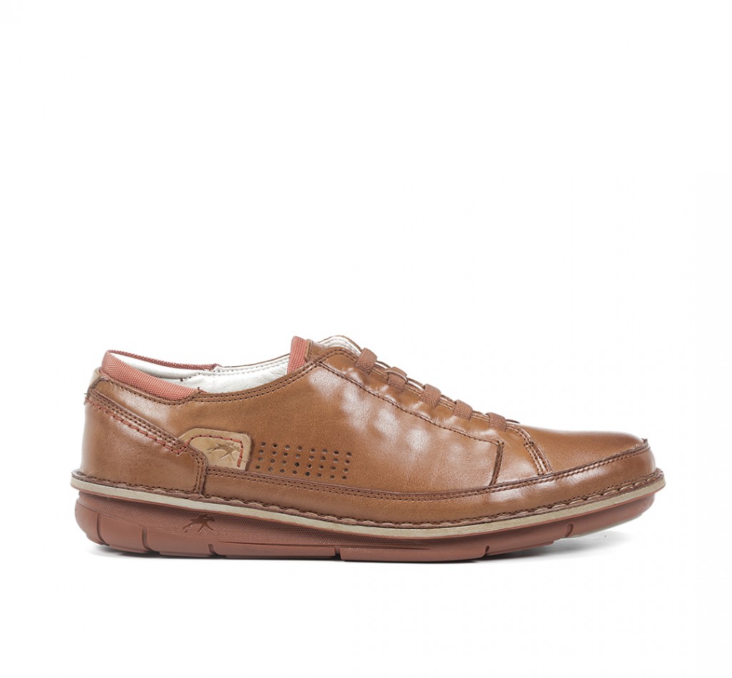ALFA F0789 Brown Lace Shoe