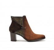 KING D8925 Brown Ankle Boot