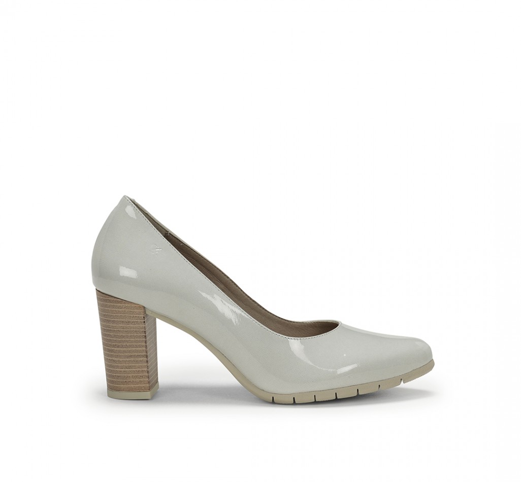 TIAN D8739 White High Heel shoe