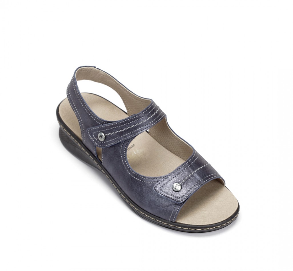 ORIA 8629 Blauer Sandale