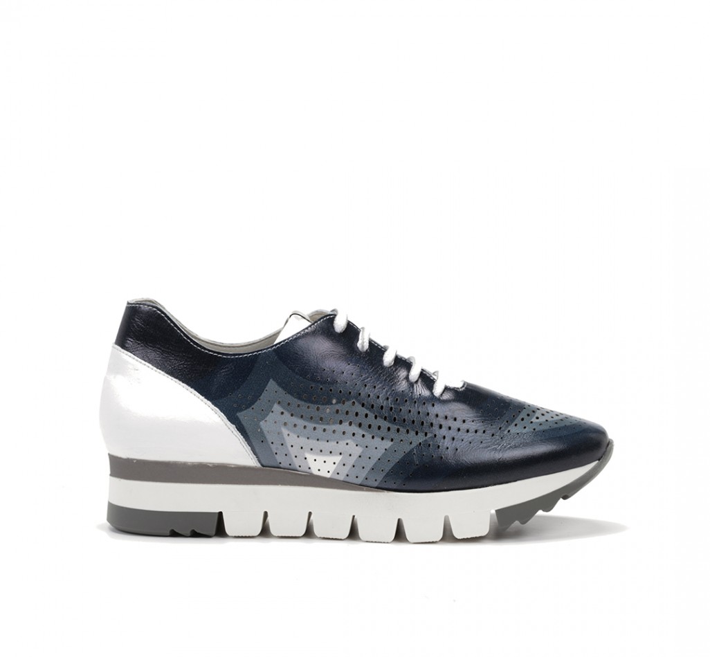 CHARLOT D8113 Blue Sneakers