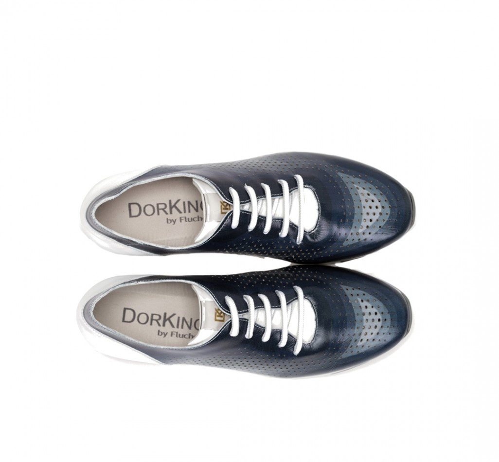 CHARLOT D8113 Blue Sneakers