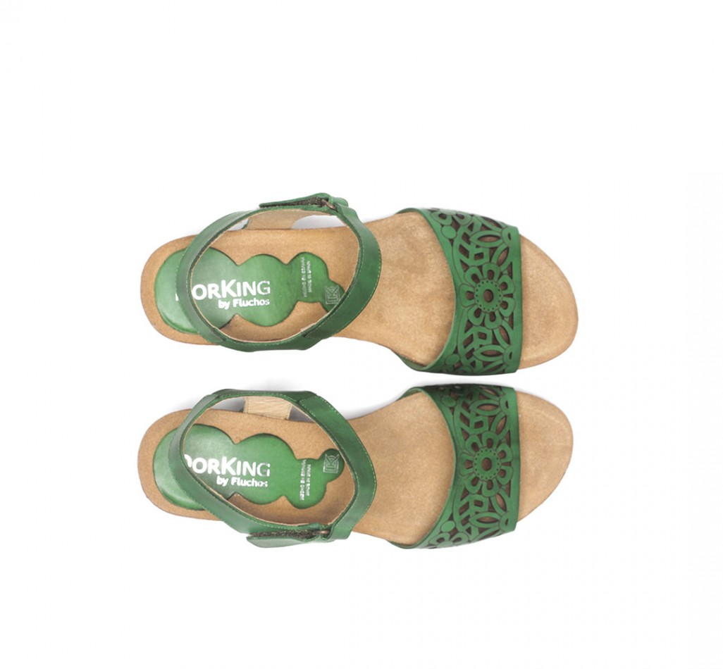 PALMA D8550 Green Sandal