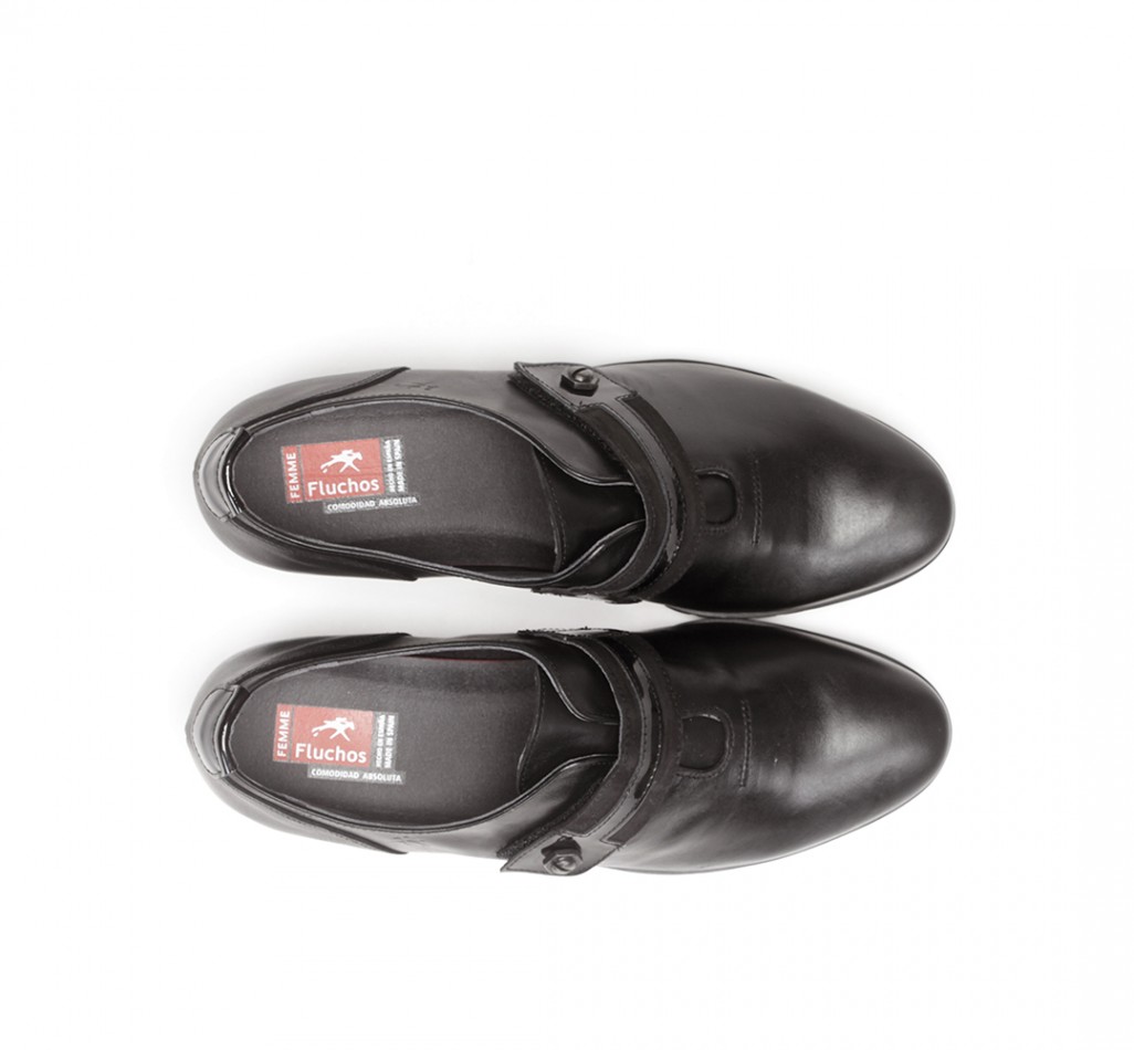 CHARIS 9804 Chaussure à talon Noire