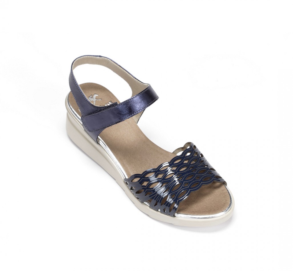 OBI F0450 Blauer Sandale
