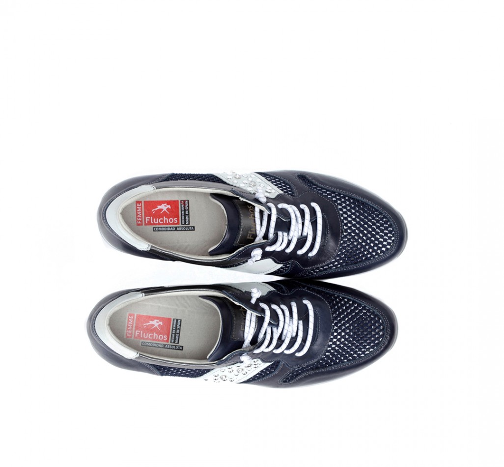 PLUS F0723 Blue Sneakers