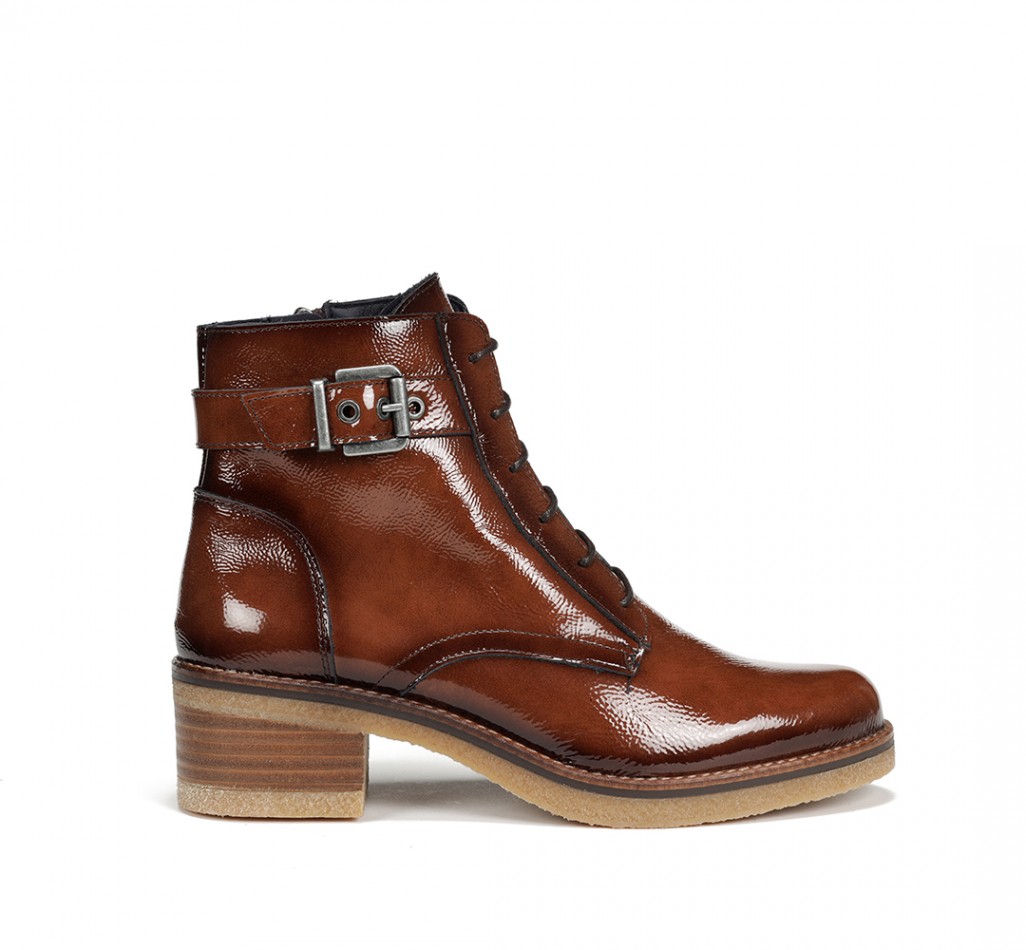 LUCERO D8686 Brown Ankle Boot