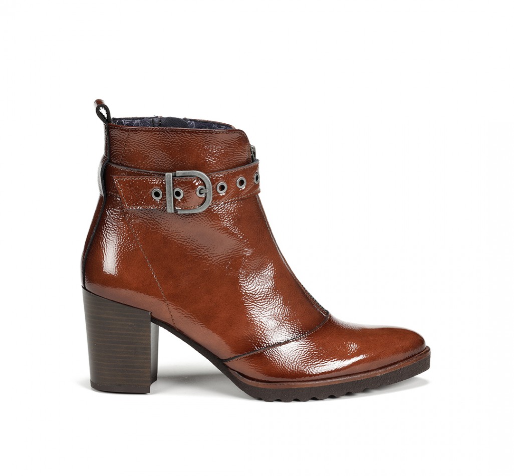 THAIS D8300 Brown Ankle Boot