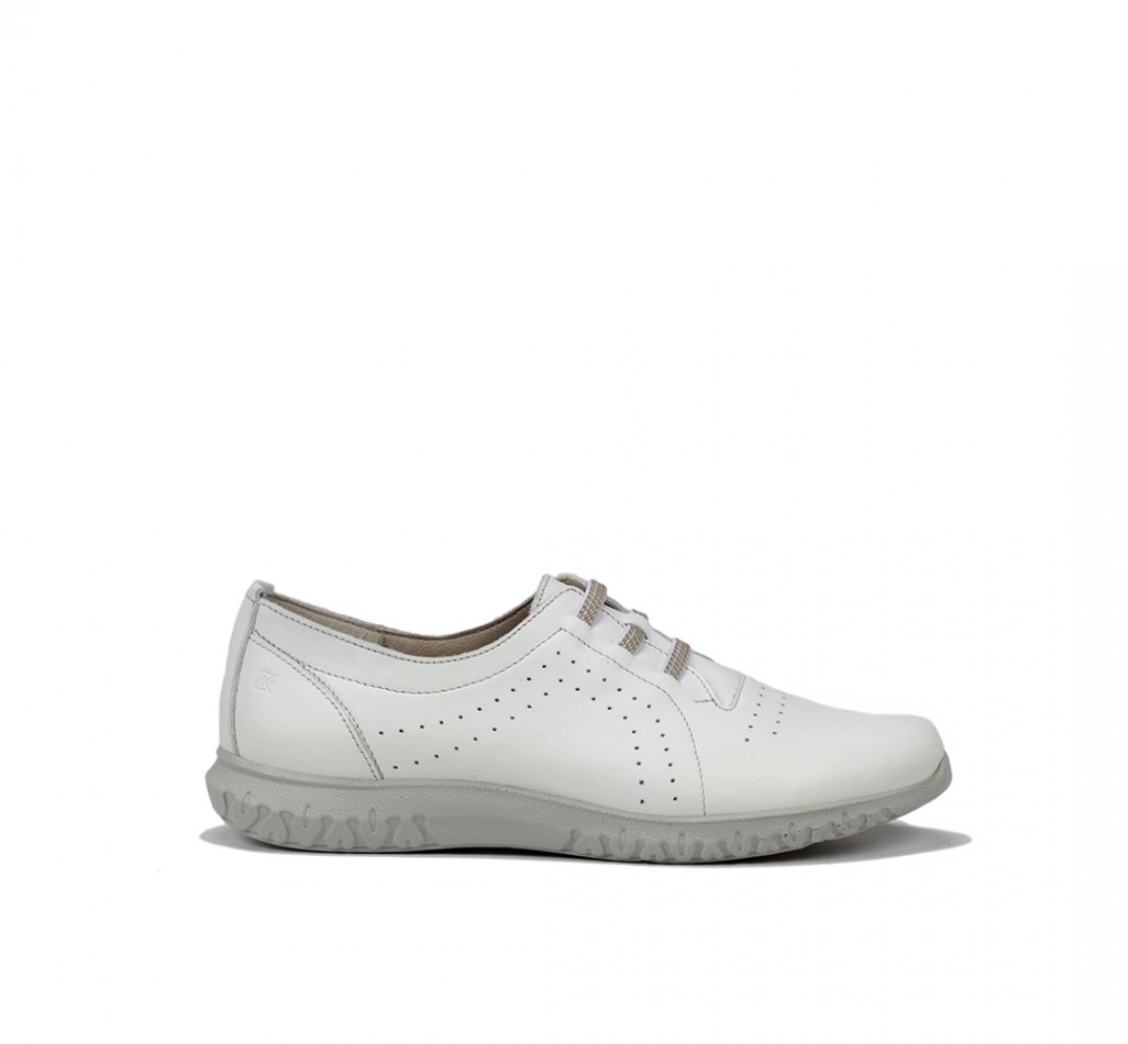 SILVER D8229 White Sneakers