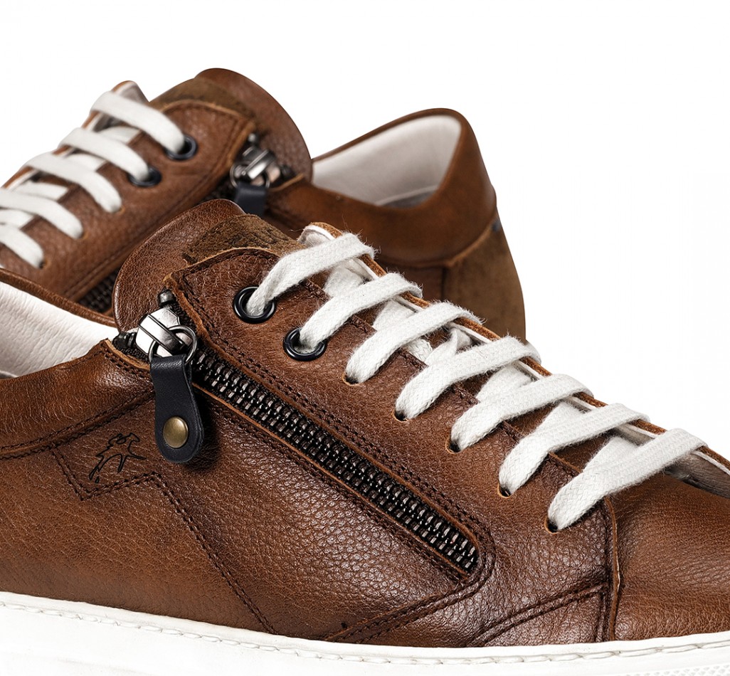 NIKO F1410 Brown Sneakers
