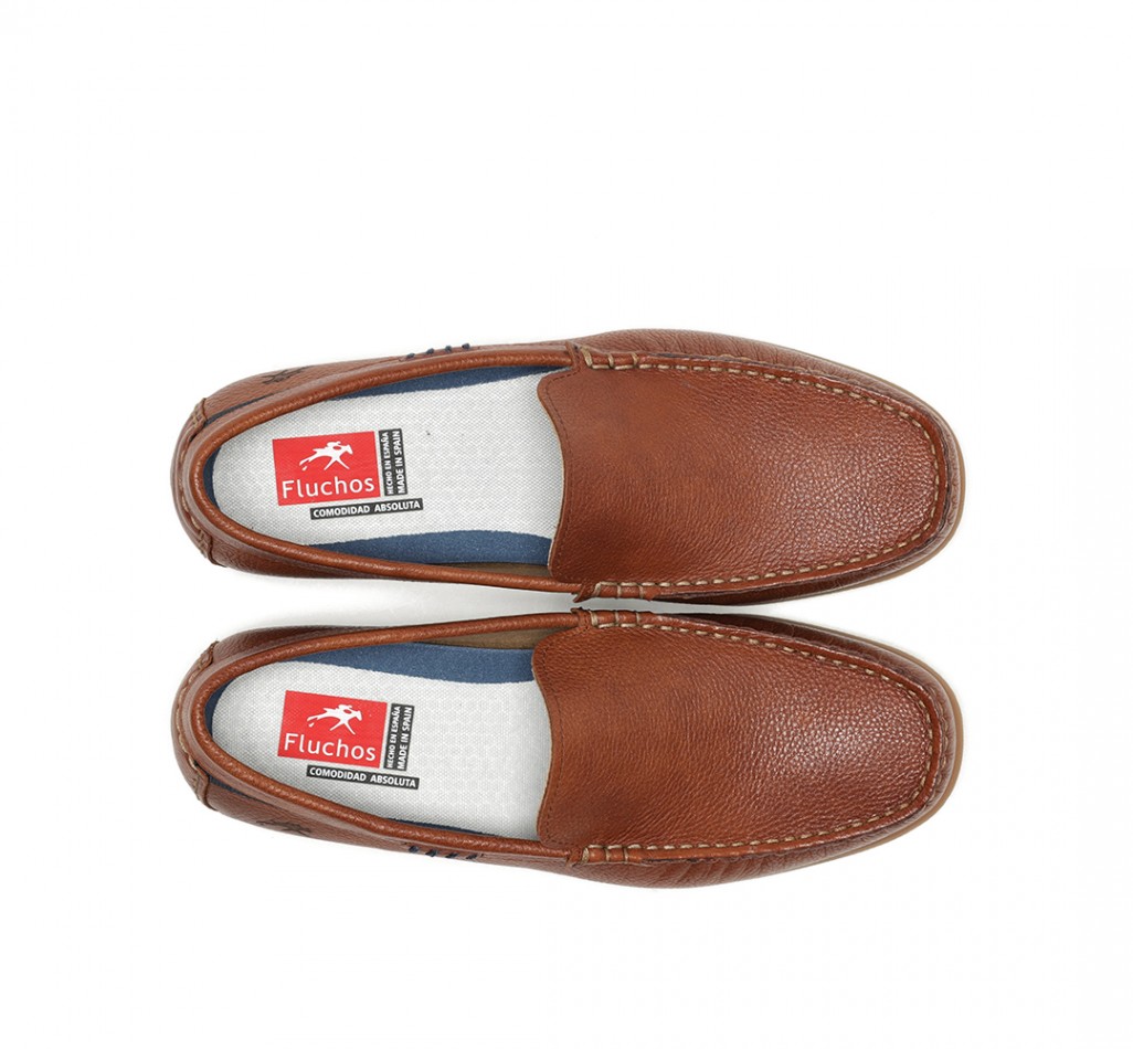 TROY F1729 Brown Moccasin