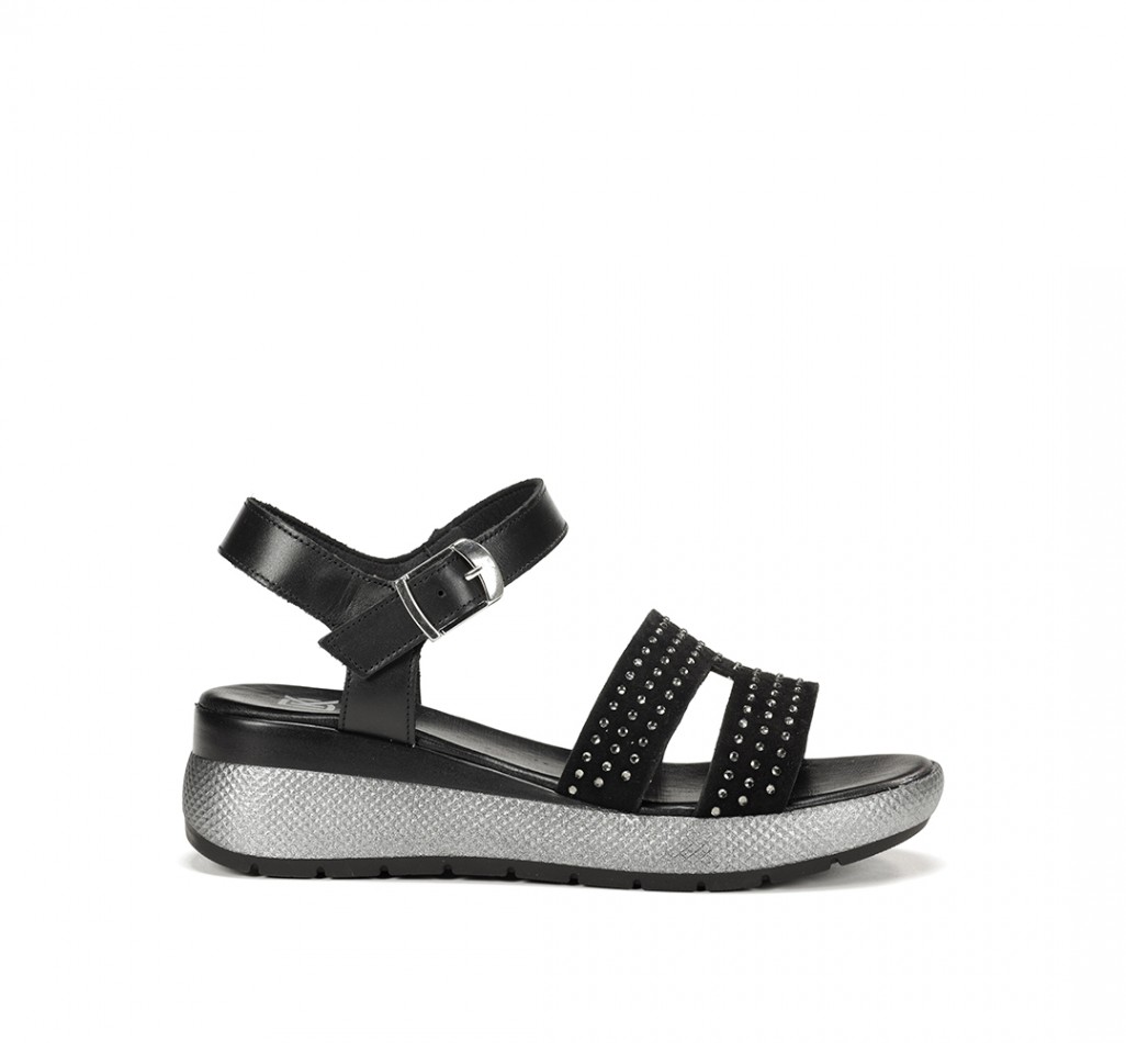 EVER D9314 Sandale Noire