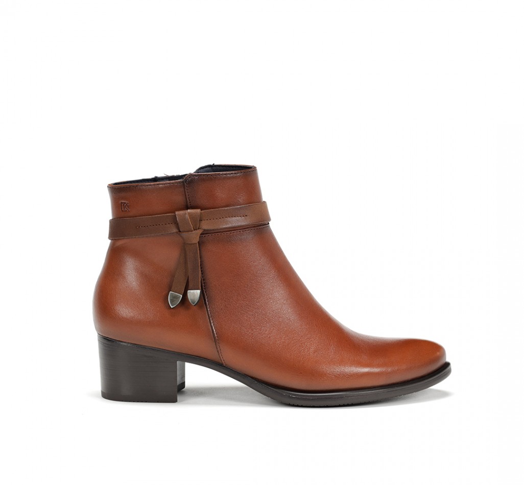 ALEGRIA D8889 Brown Ankle Boot