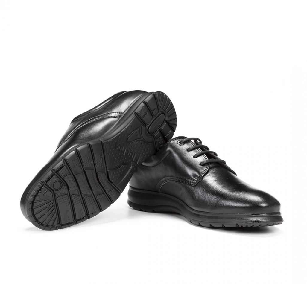 ZETA F0604 Black Lace Shoe
