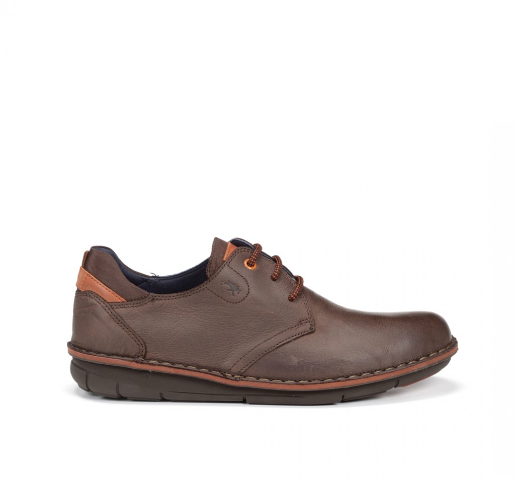 ALFA F0700 Brown Lace Shoe