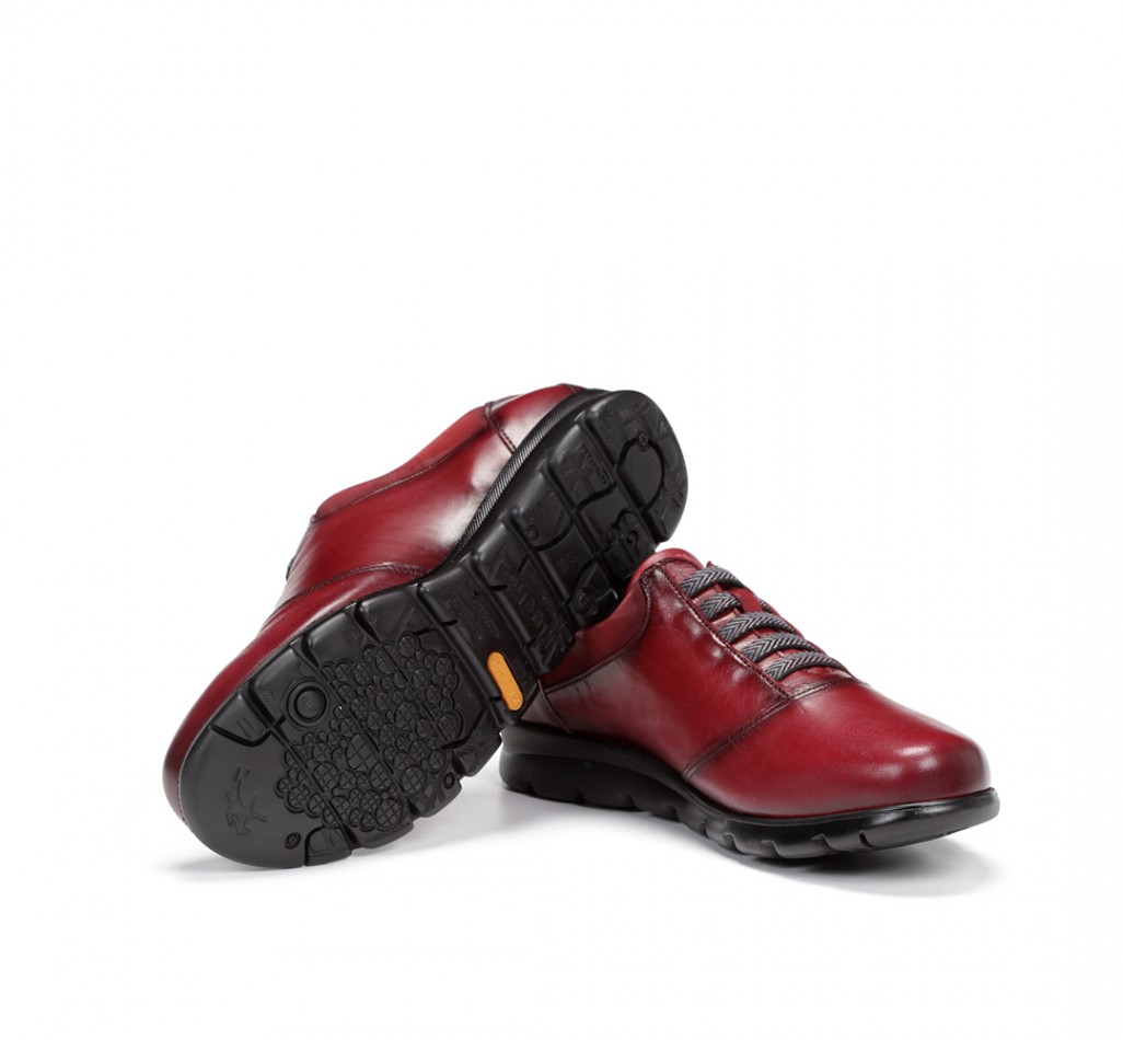 SUSAN F0354 Red Flat Shoe