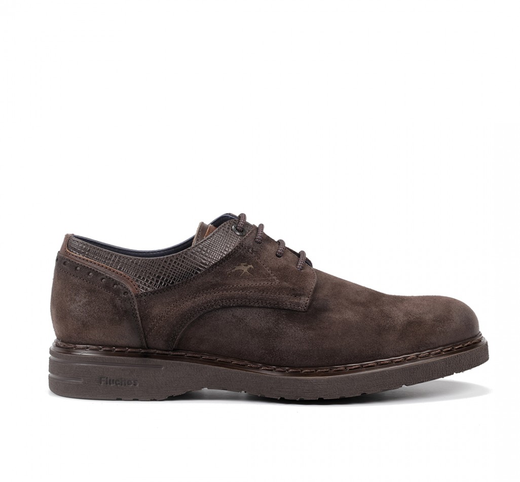 WARRIOR F0344 Brown Lace Shoe