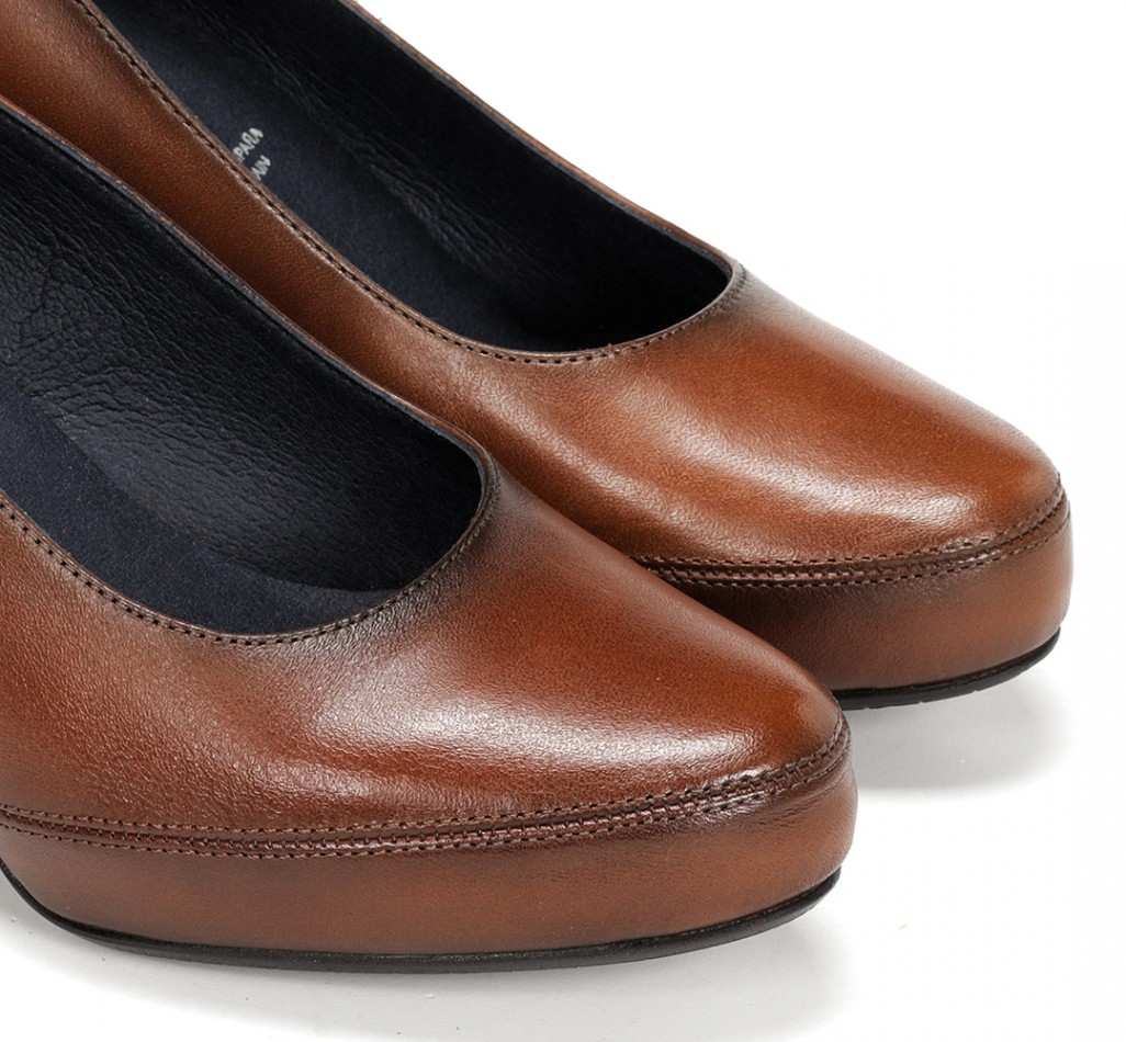 BLESA D5794 Brown heels