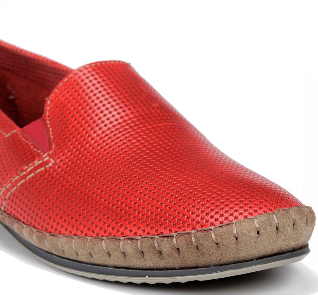 BAHAMAS 8674 Red Shoe