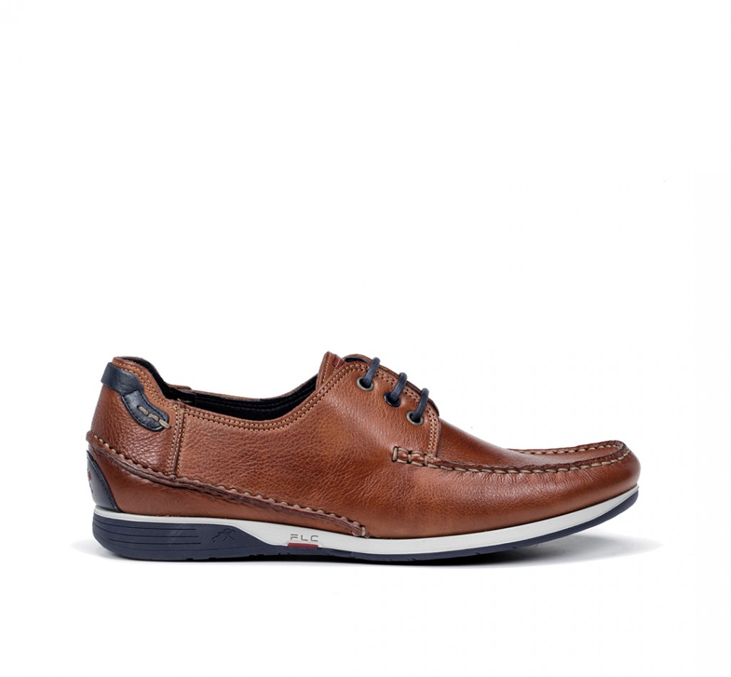 JAMES 9123 Brown Lace Shoe