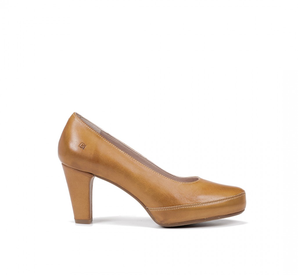 BLESA D5794 Brown Heel Shoe