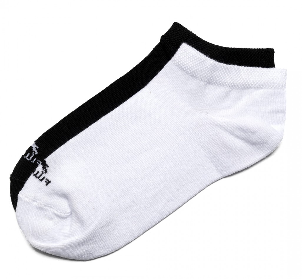 CA0007 Black and White Ankle Socks
