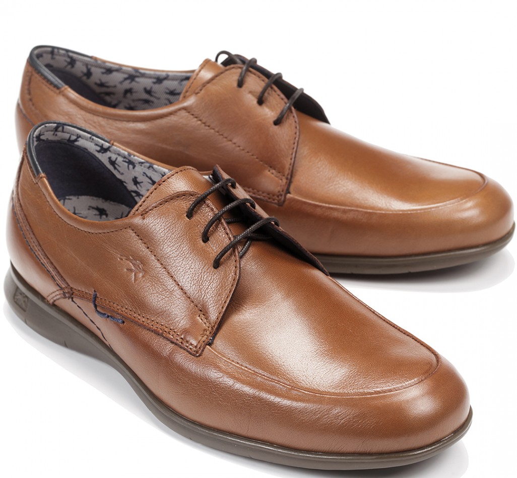 NELSON 9761 Brown Lace Shoe