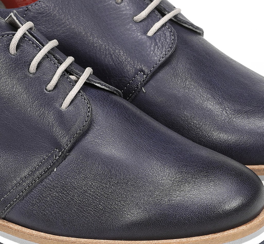 ROMY D8181 Blue Flat Shoe